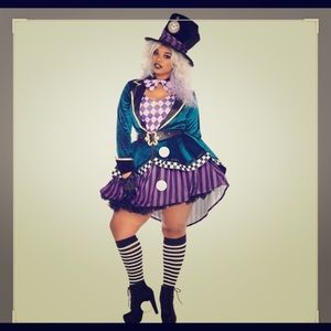 Halloween 🎃 Mad hatter plus size costume